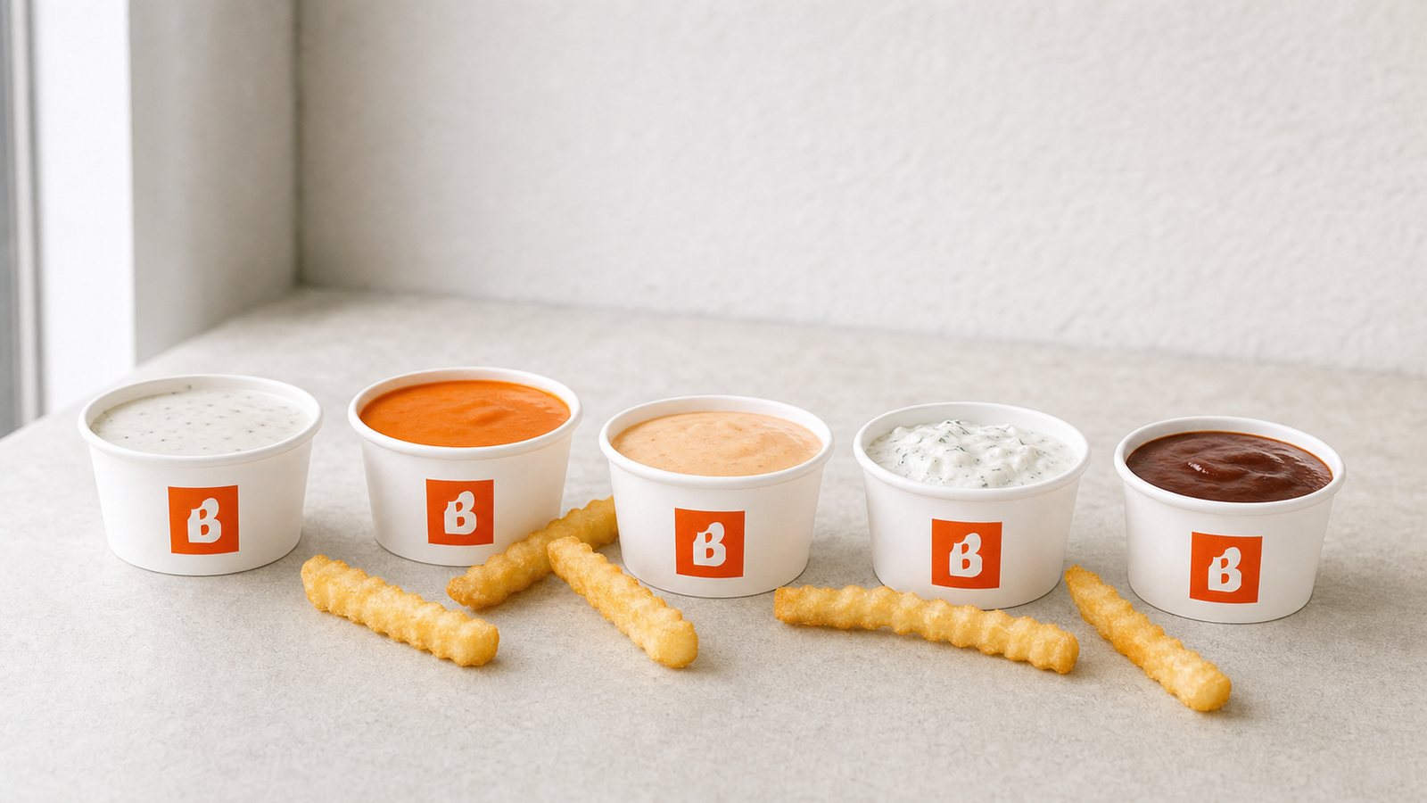 Bite-In sauce lineup