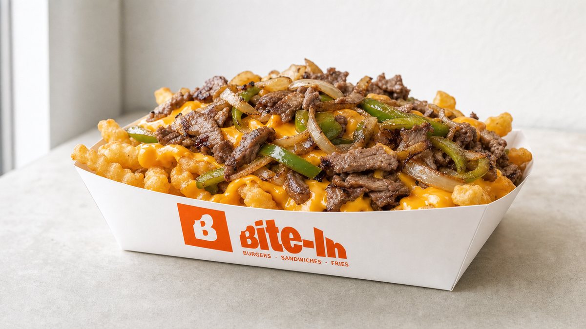 Philly loaded fries